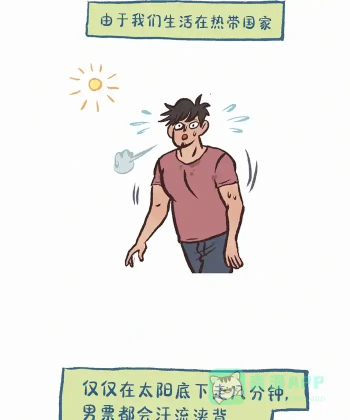 《我的傻大个男友》[第400话] 发达的汗腺 第3页