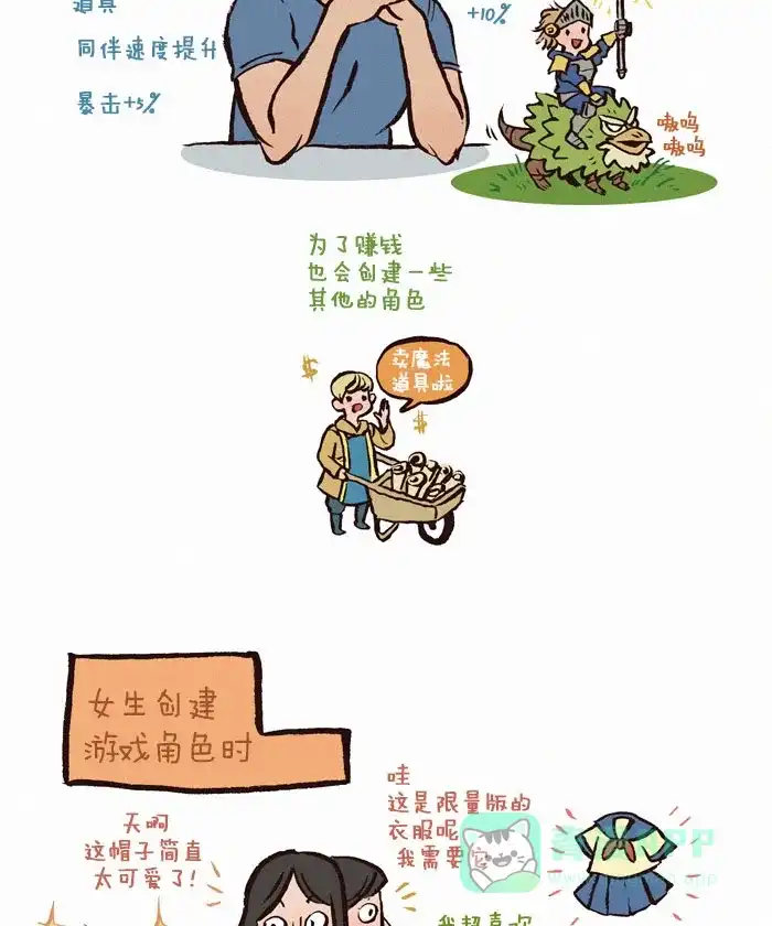 《我的傻大个男友》[第49话] 创建游戏角色的优先顺序 第2页