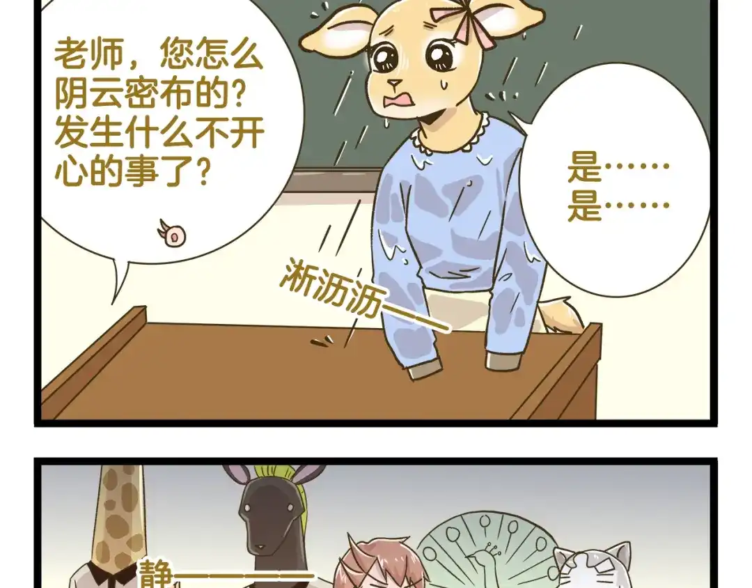 《我是学校唯一的人类》第156话 抑郁的假日 第35页