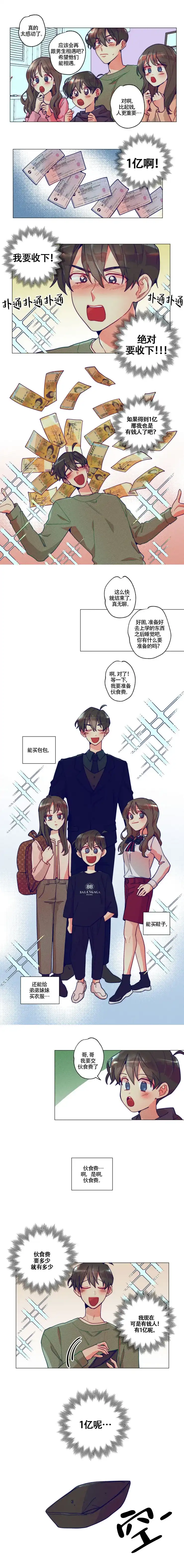 《我有钱！》第1话 第2页
