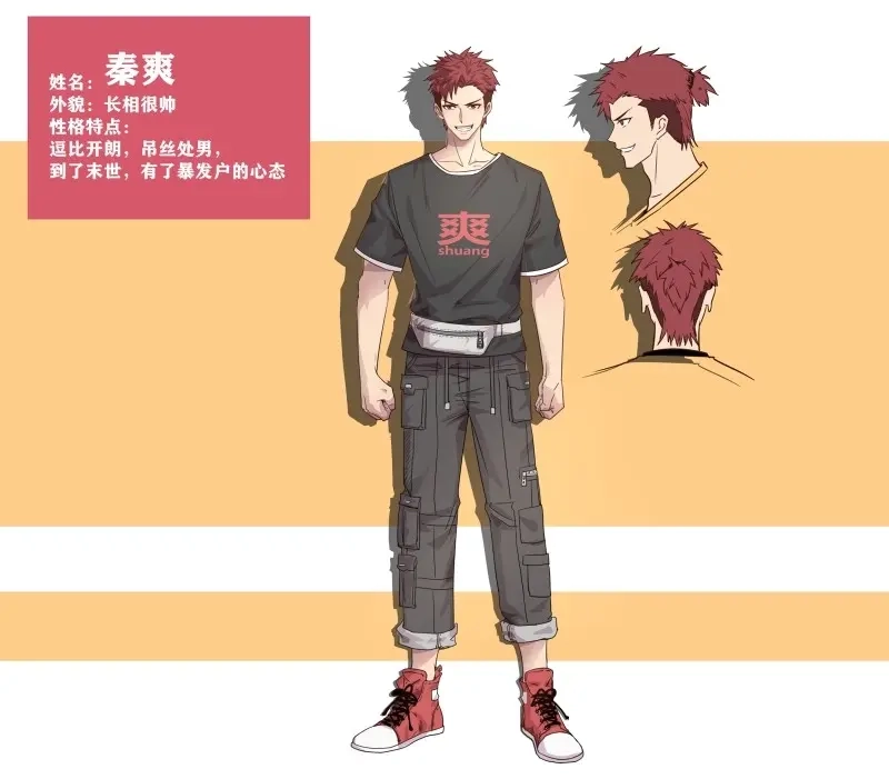 《我在末世有座黄金宫》第1话 人设介绍 第1页