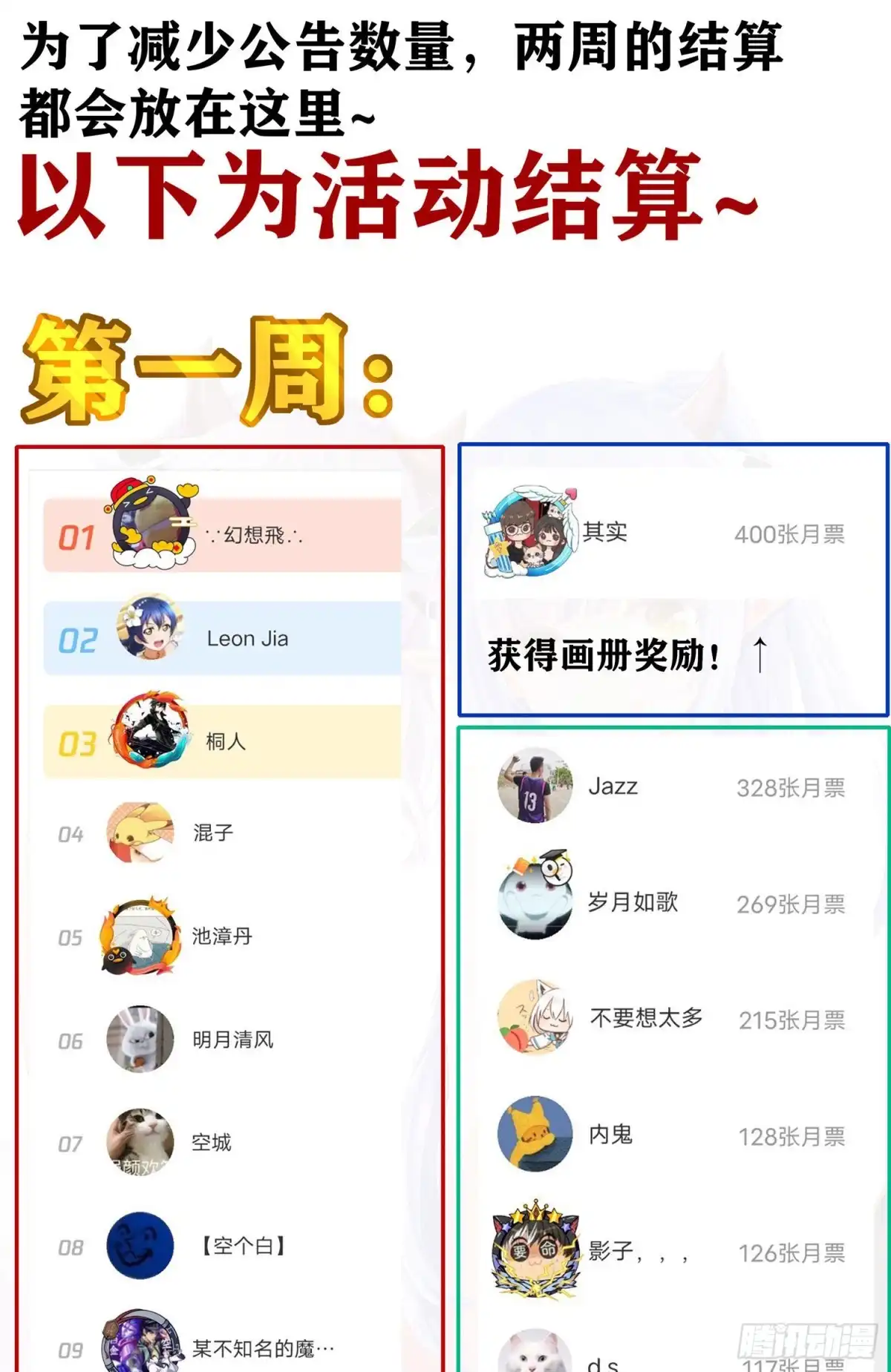 《我在异界当乞丐》两周活动结果都在这~ 第1页