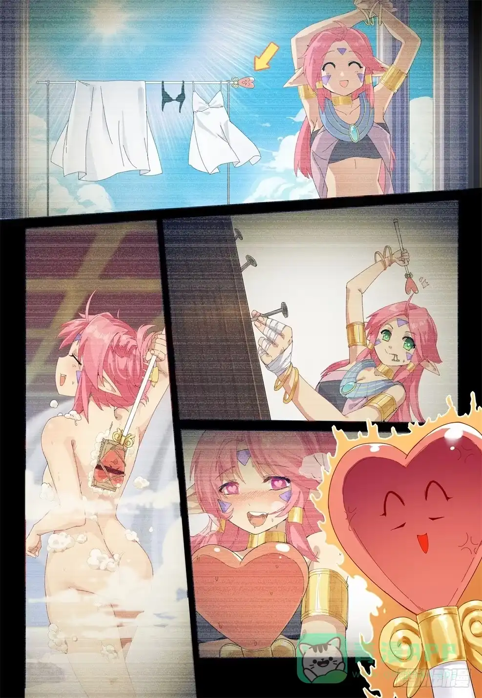 《武学宗师在异世界做少女真难》第二话：来自棒棒的惩罚 第6页