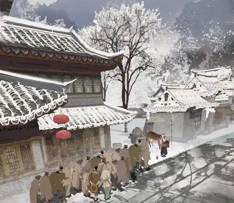 《无缘佛》第51话 雪中宴22-不辞而别 第5页
