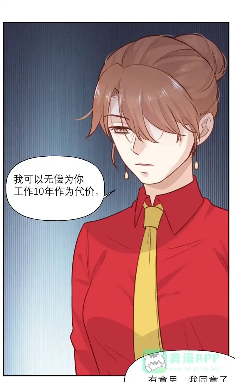《向黑化总裁献上沙雕》[第5话] 契约女友？别做梦了 第24页