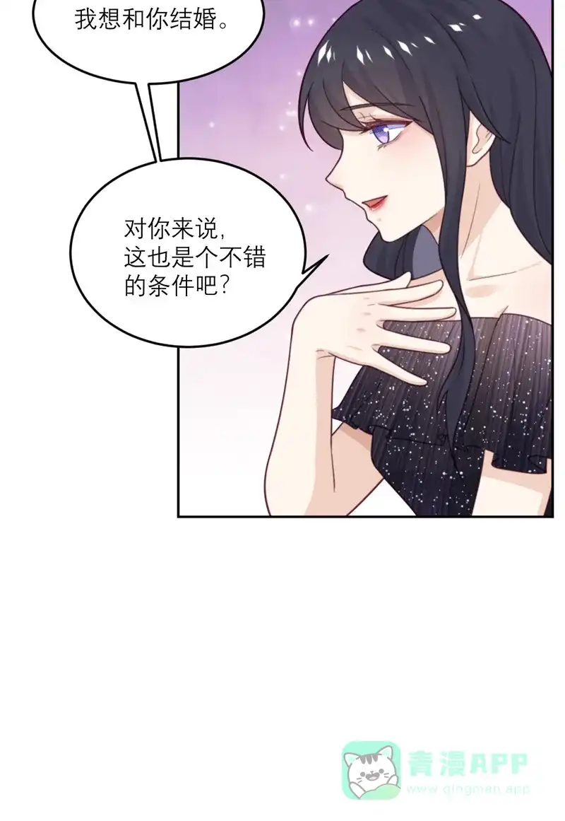《向黑化总裁献上沙雕》[第85话] 吻她？ 第30页