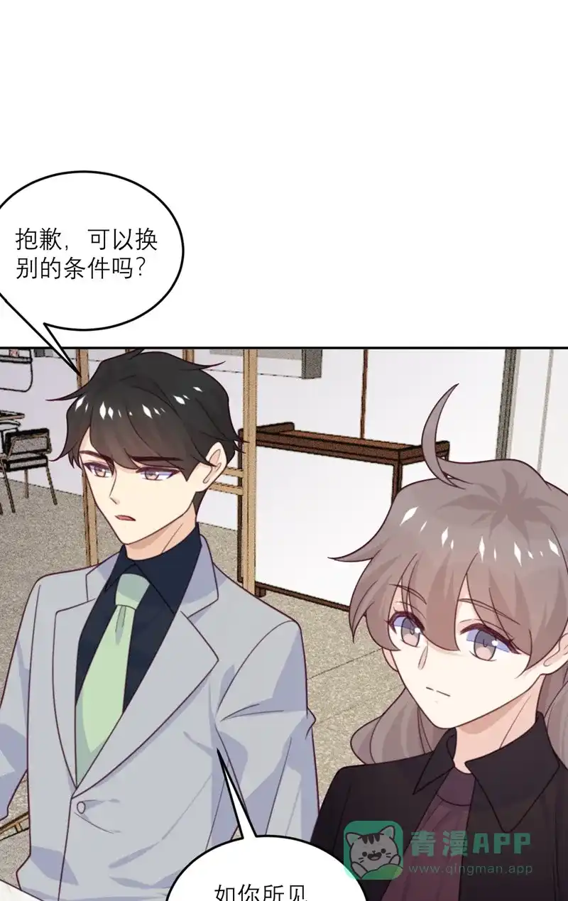 《向黑化总裁献上沙雕》[第85话] 吻她？ 第31页