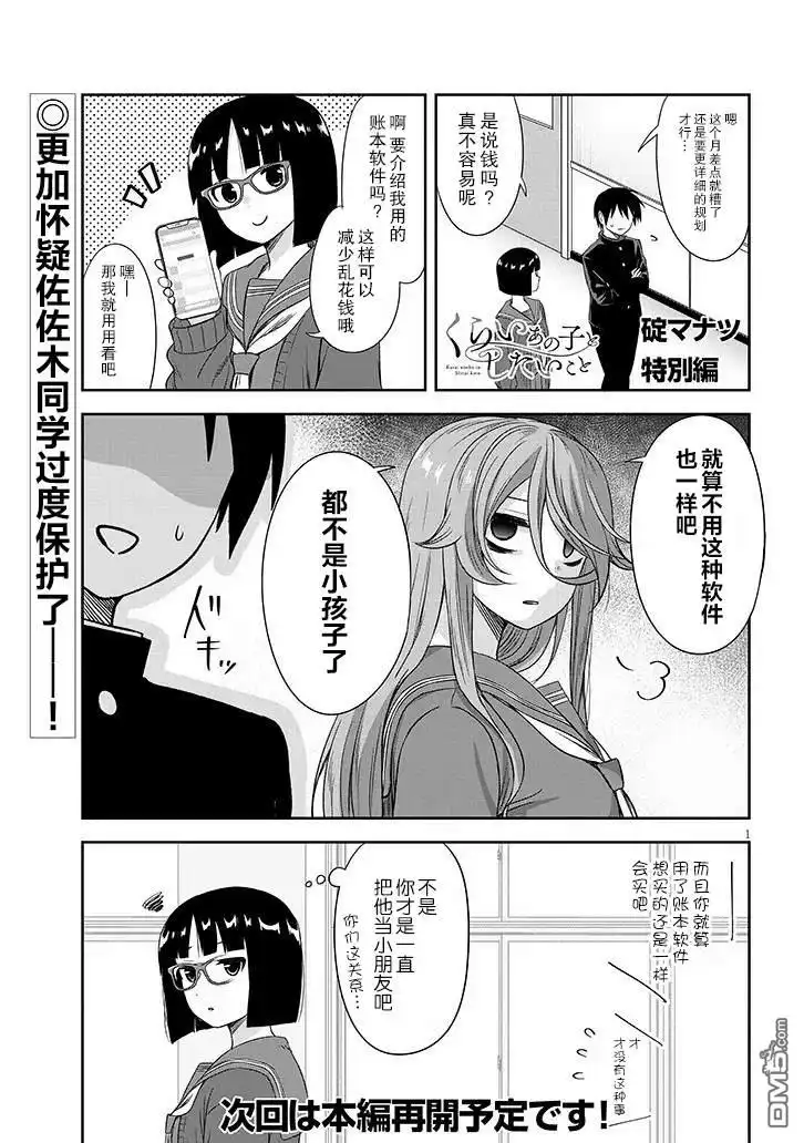 《想与阴暗的她一起做的事》特别篇15 第1页