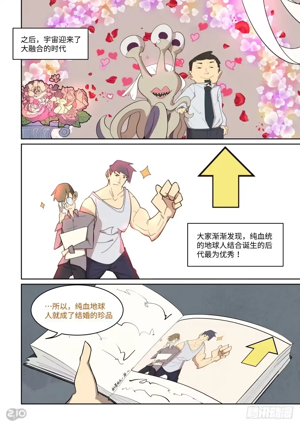 《血统学园》15话：银河浪漫传说 第4页