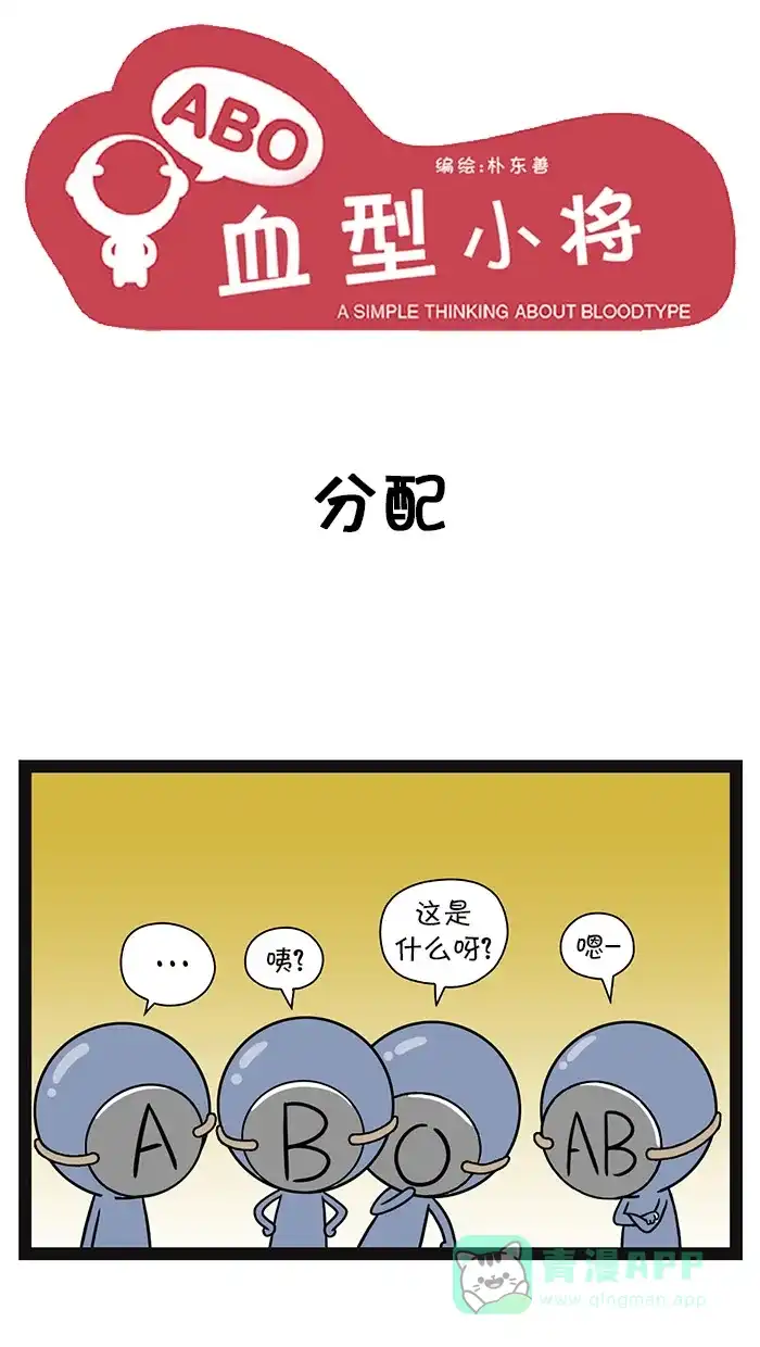 《血型小将》[第110话] 分配 第1页