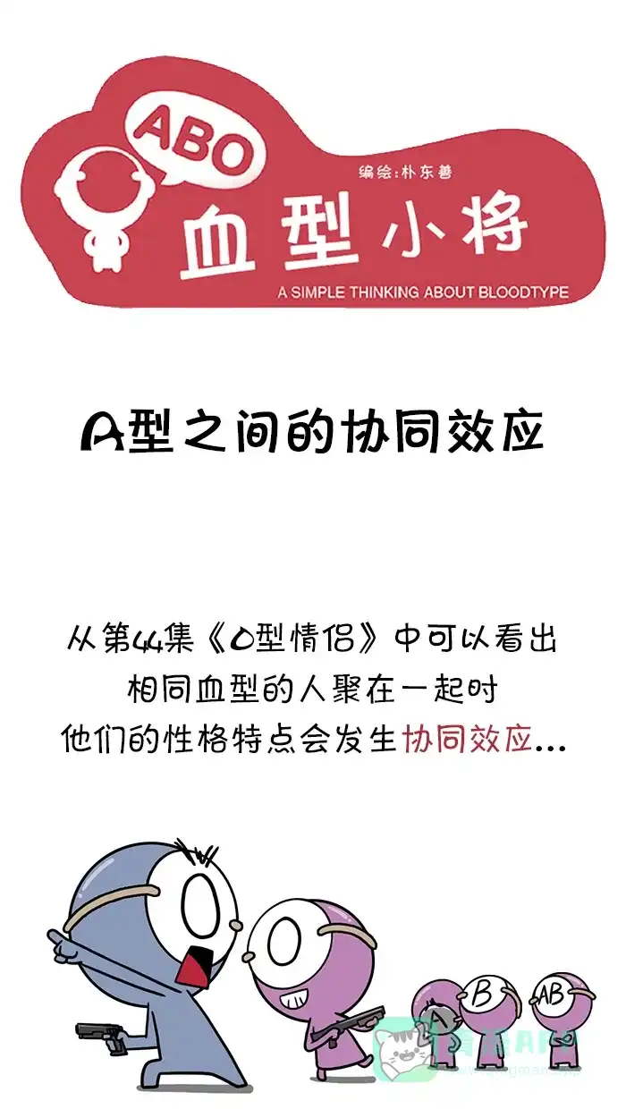 《血型小将》[第55话] A型之间的协同效应 第1页