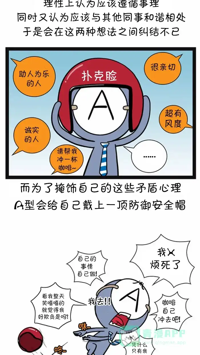 《血型小将》[第58话] 上班族的特点 第2页