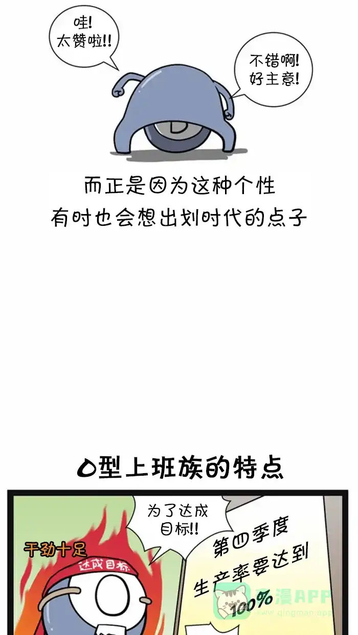 《血型小将》[第58话] 上班族的特点 第6页