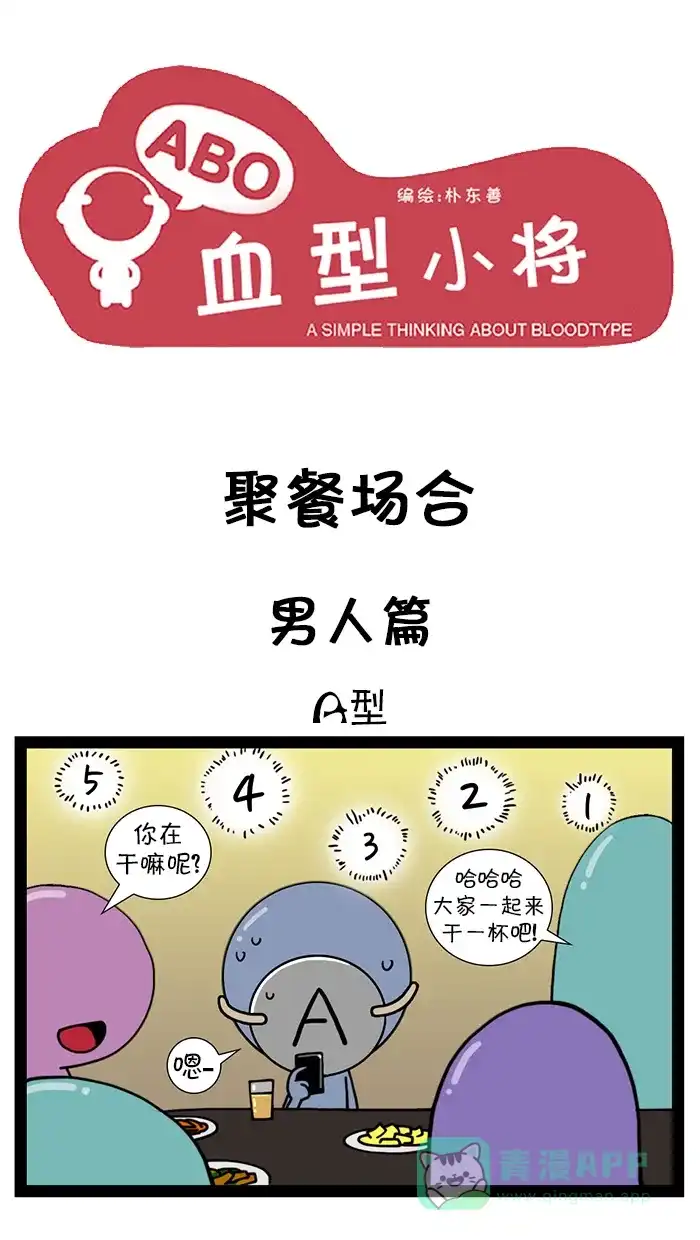 《血型小将》[第76话] 聚餐场合  第1页