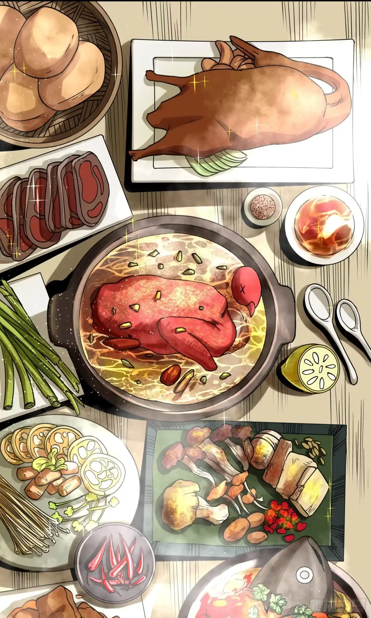《妖开饭啦！（烹饪美味怪物吧）》55.饕餮 第14页