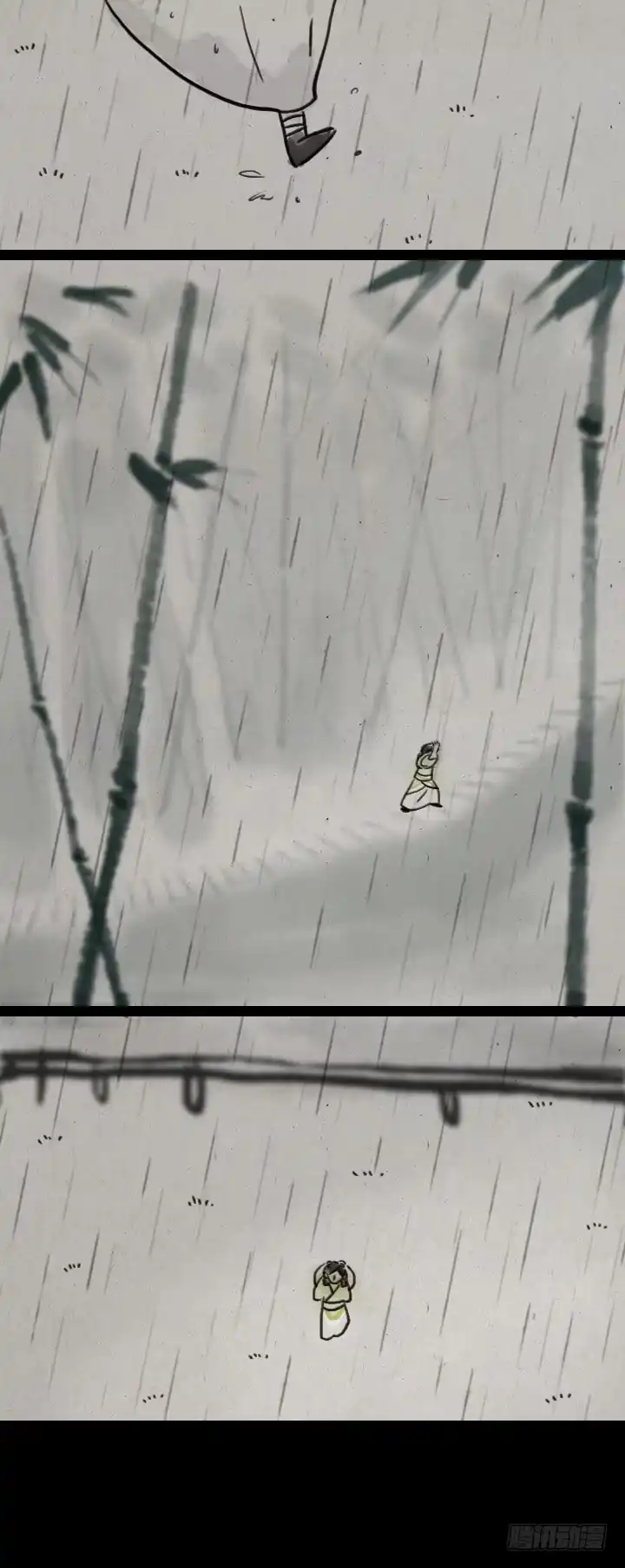 《一禅小和尚》第六十二话 躲雨 第22页