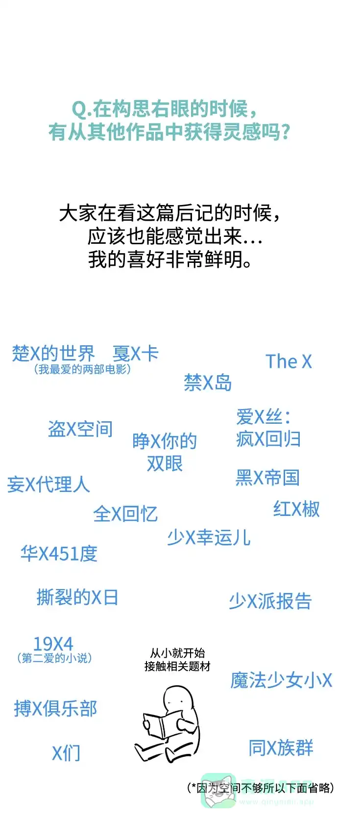 《右眼看到的世界》【免费】后记 第59页