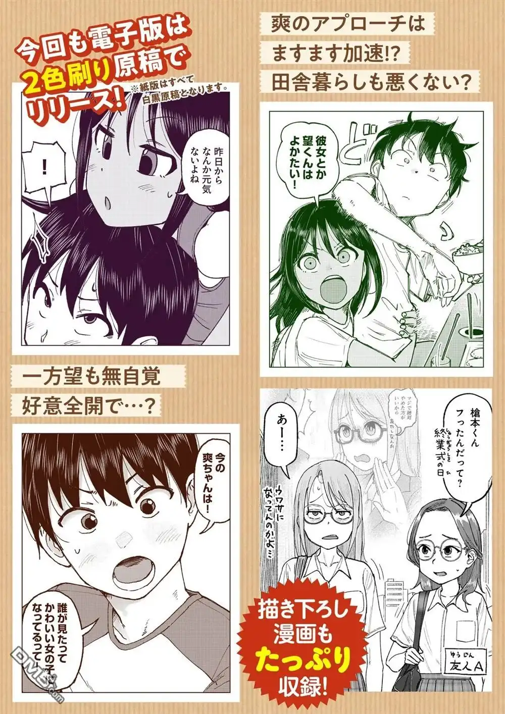 《与乡村表妹间的恋爱喜剧》第三卷宣传图 第4页
