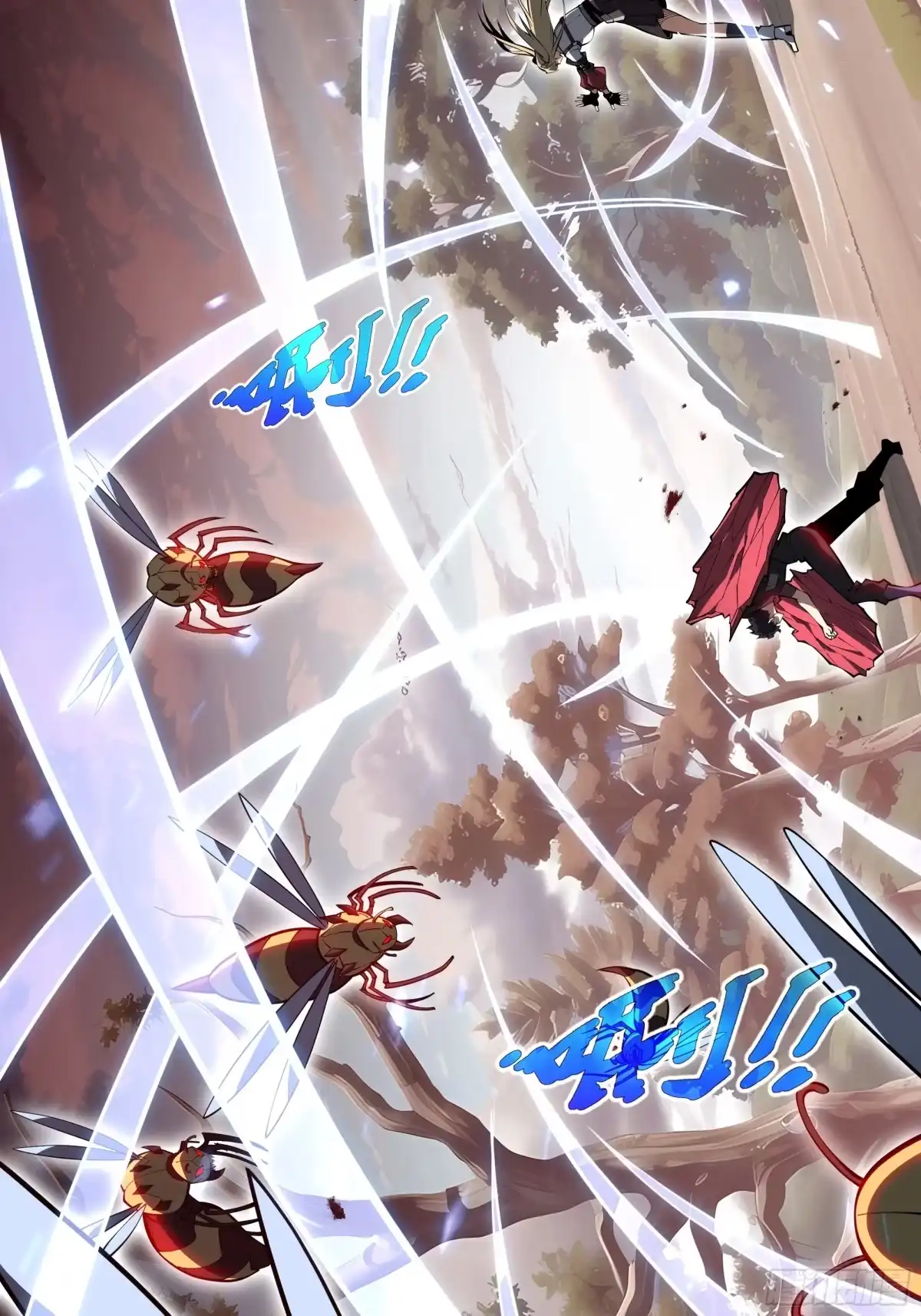 灾厄降临：我进化为猩红之王 - 第12话 蜂群 - 第77张图