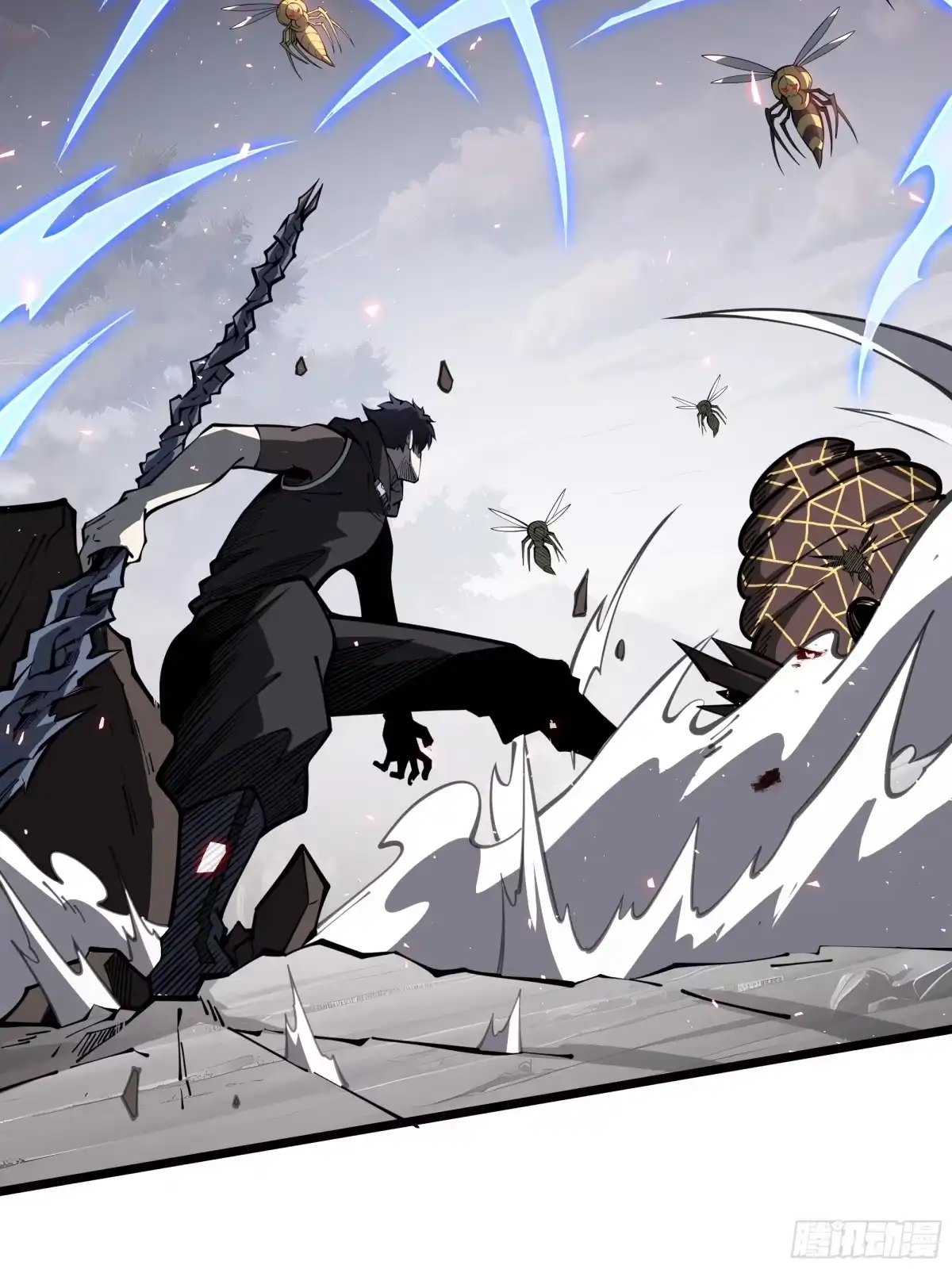 灾厄降临：我进化为猩红之王 - 第12话 蜂群 - 第92张图