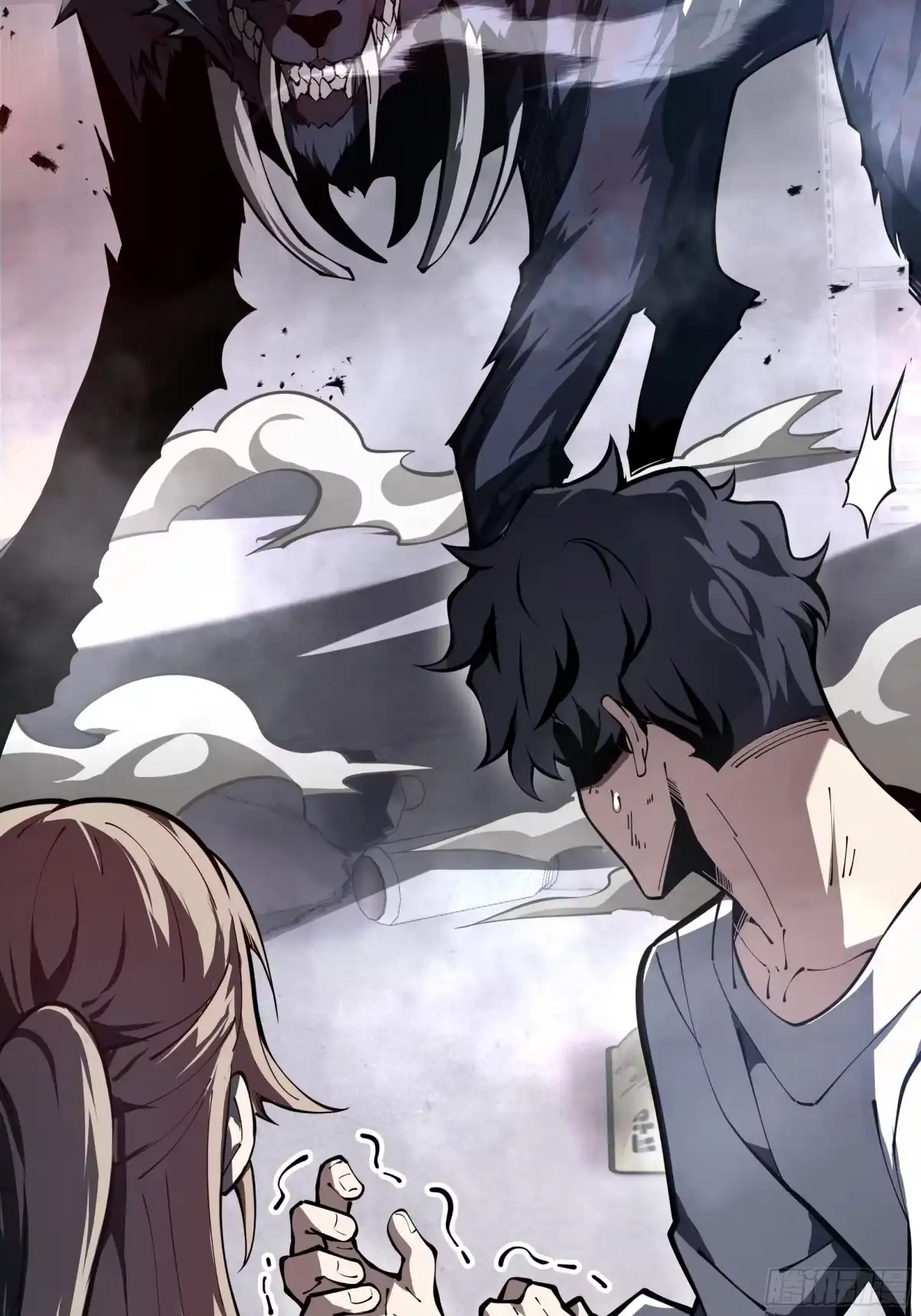 灾厄降临：我进化为猩红之王 - 第1话 血雾弥漫 - 第124张图