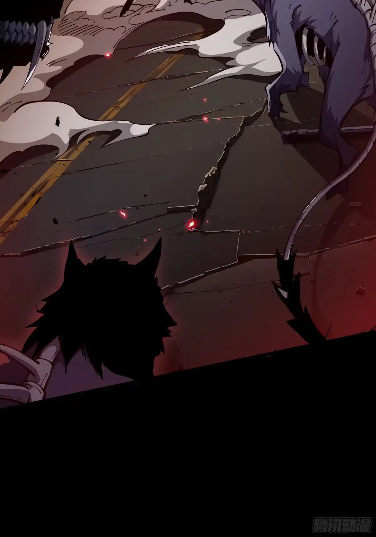 灾厄降临：我进化为猩红之王 - 第1话 血雾弥漫 - 第20张图