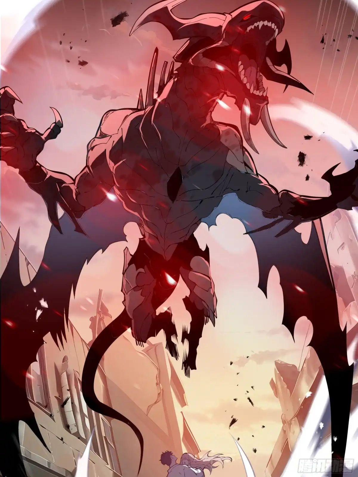 灾厄降临：我进化为猩红之王 - 第1话 血雾弥漫 - 第136张图