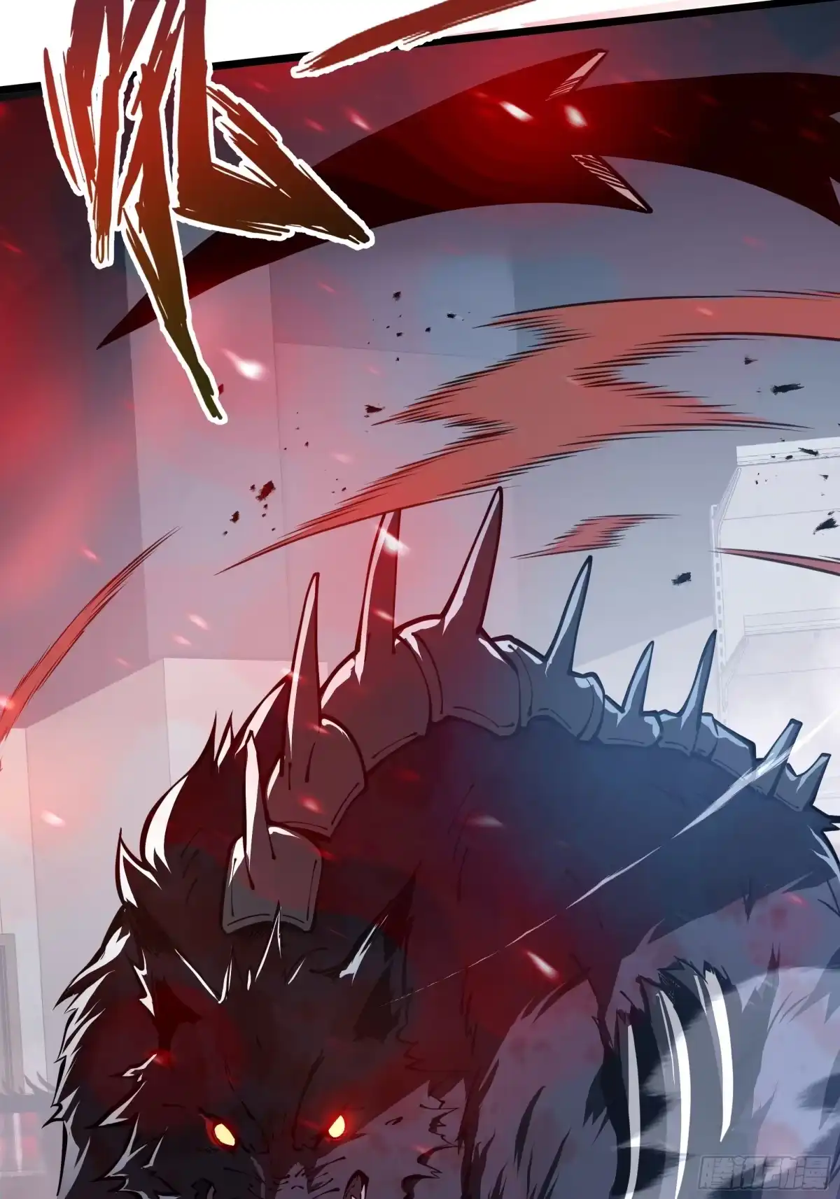 灾厄降临：我进化为猩红之王 - 第1话 血雾弥漫 - 第123张图