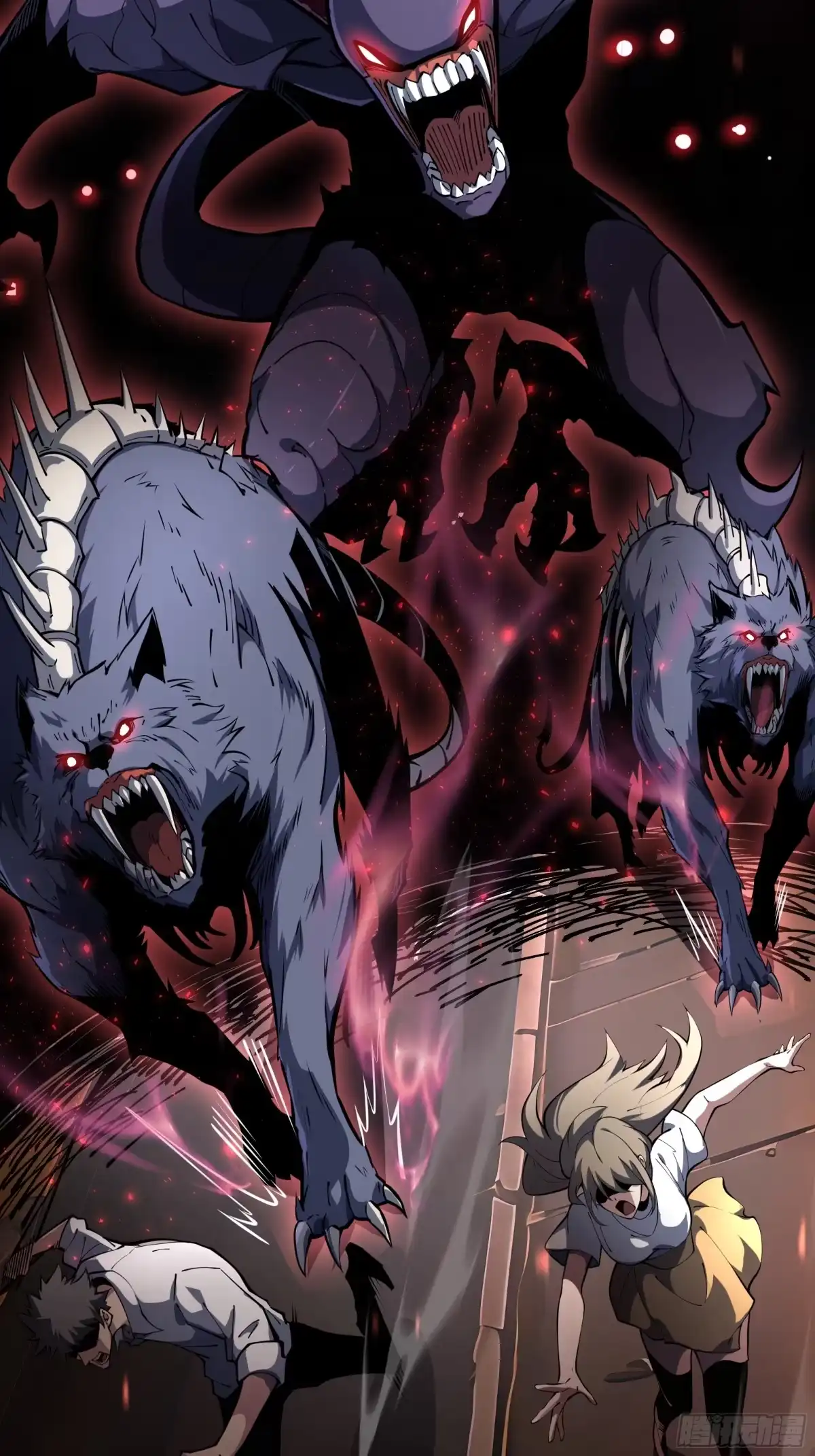 灾厄降临：我进化为猩红之王 - 第1话 血雾弥漫 - 第12张图