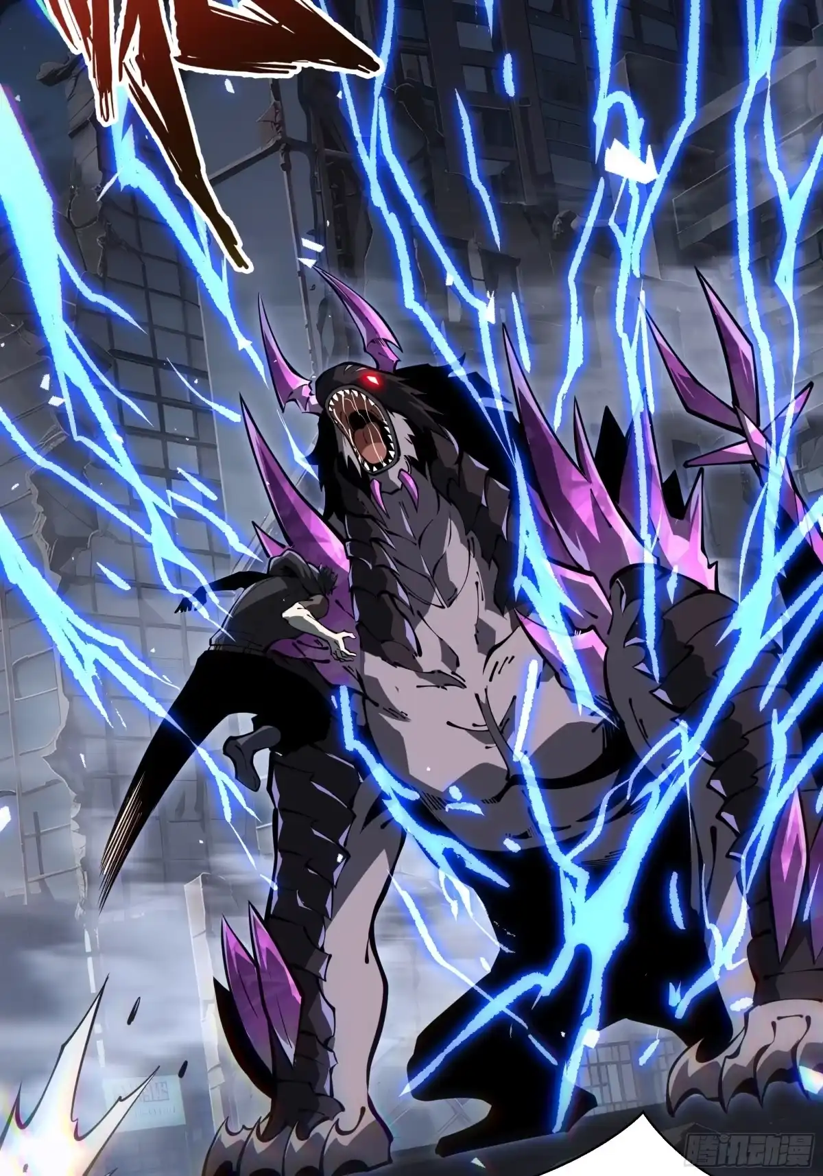 灾厄降临：我进化为猩红之王 - 第21话 合击 - 第55张图