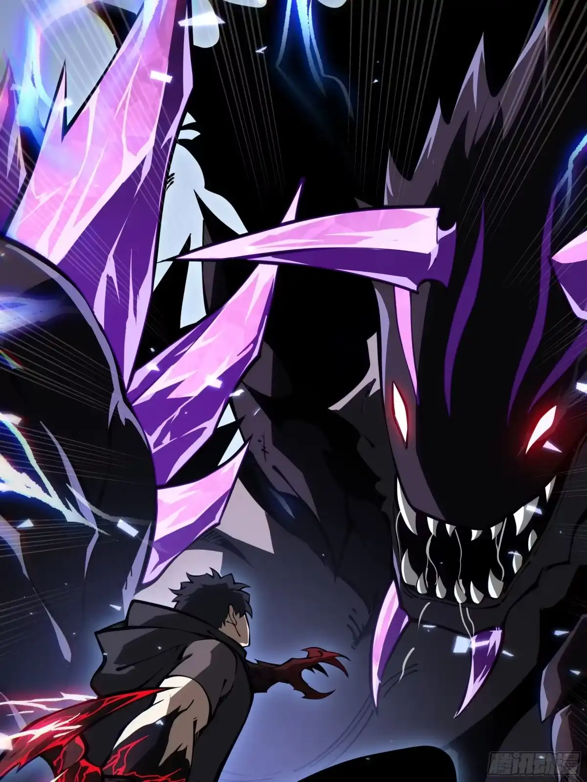 灾厄降临：我进化为猩红之王 - 第21话 合击 - 第32张图