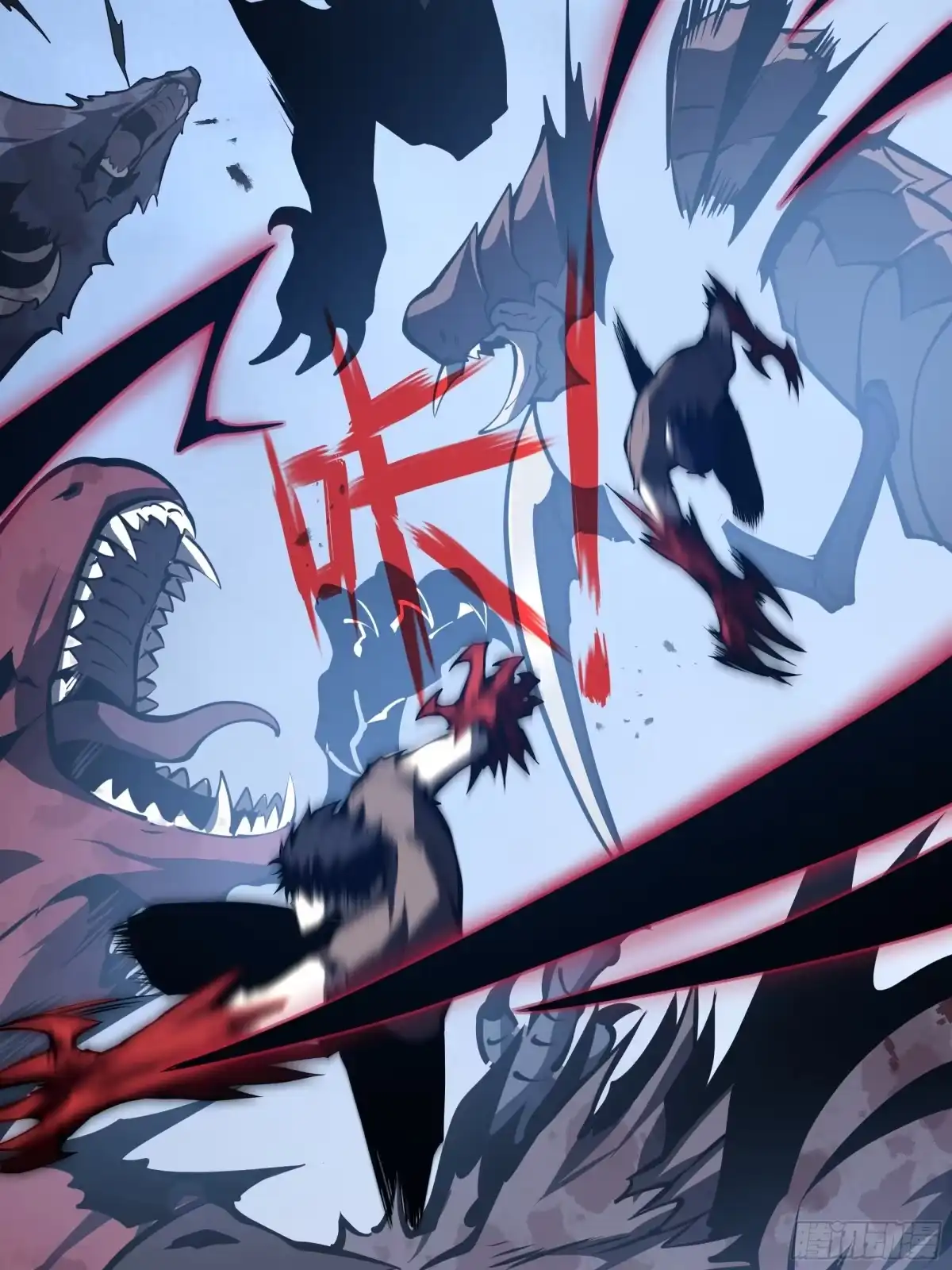 灾厄降临：我进化为猩红之王 - 第24话 内部突破 - 第55张图