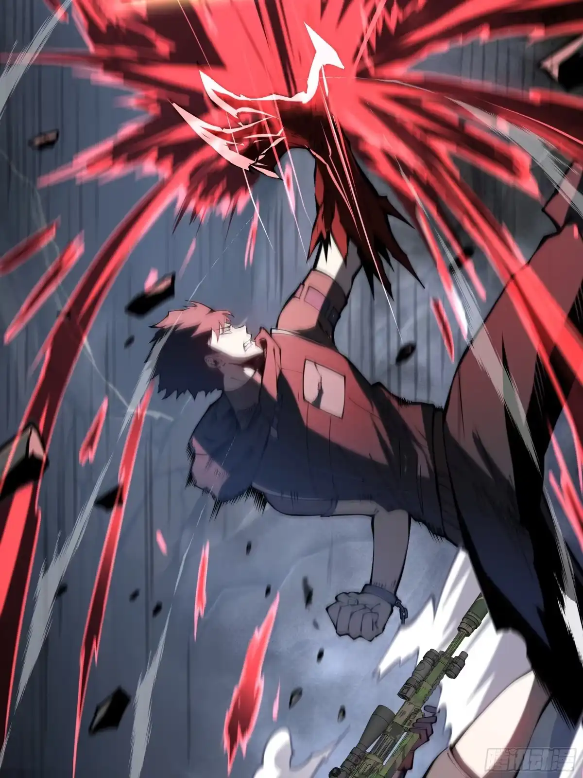 灾厄降临：我进化为猩红之王 - 第5话 地下迷窟 - 第27张图