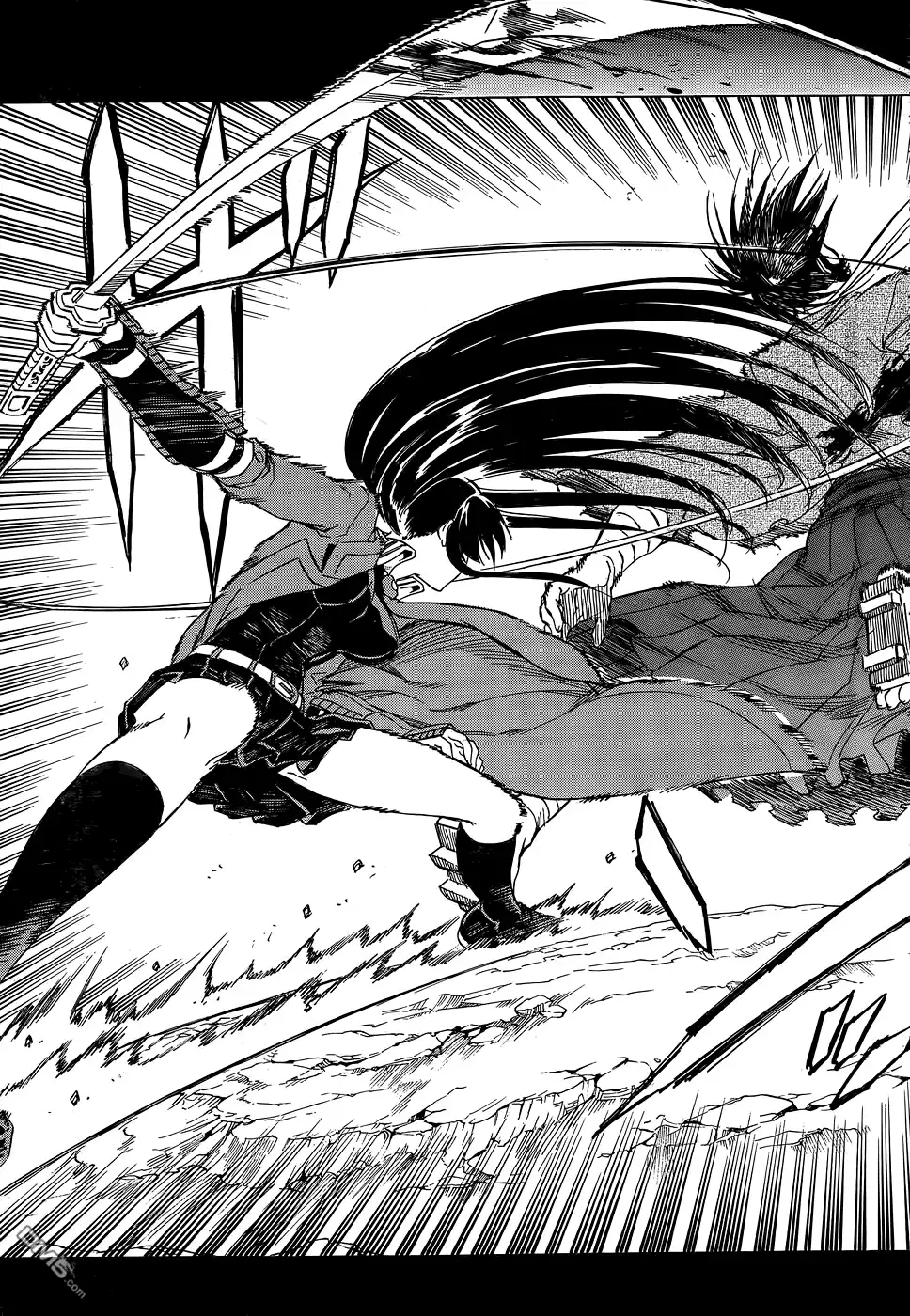 《斩·赤红之瞳!》第58话 斩杀高手 第34页