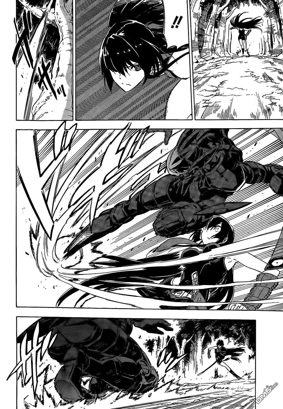 《斩·赤红之瞳!》第61话 斩杀援军 第34页