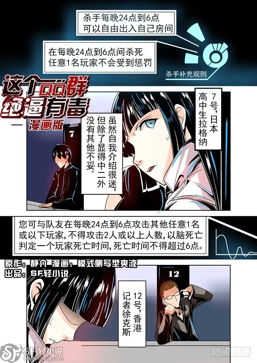 《这个QQ群绝逼有毒》第十八话 第1页
