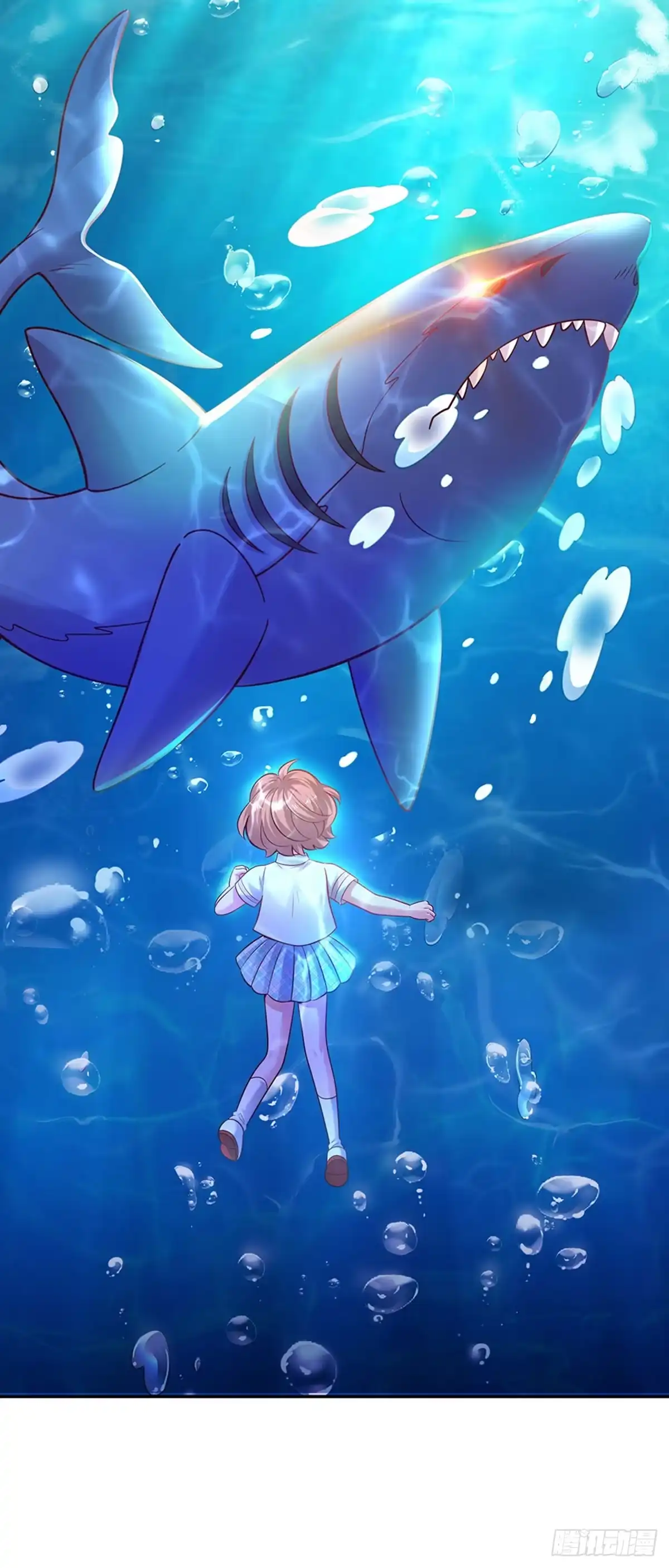 《拯救世界的话需要很多萌萌哒》第40话 被鲨鱼吃掉了 第3页