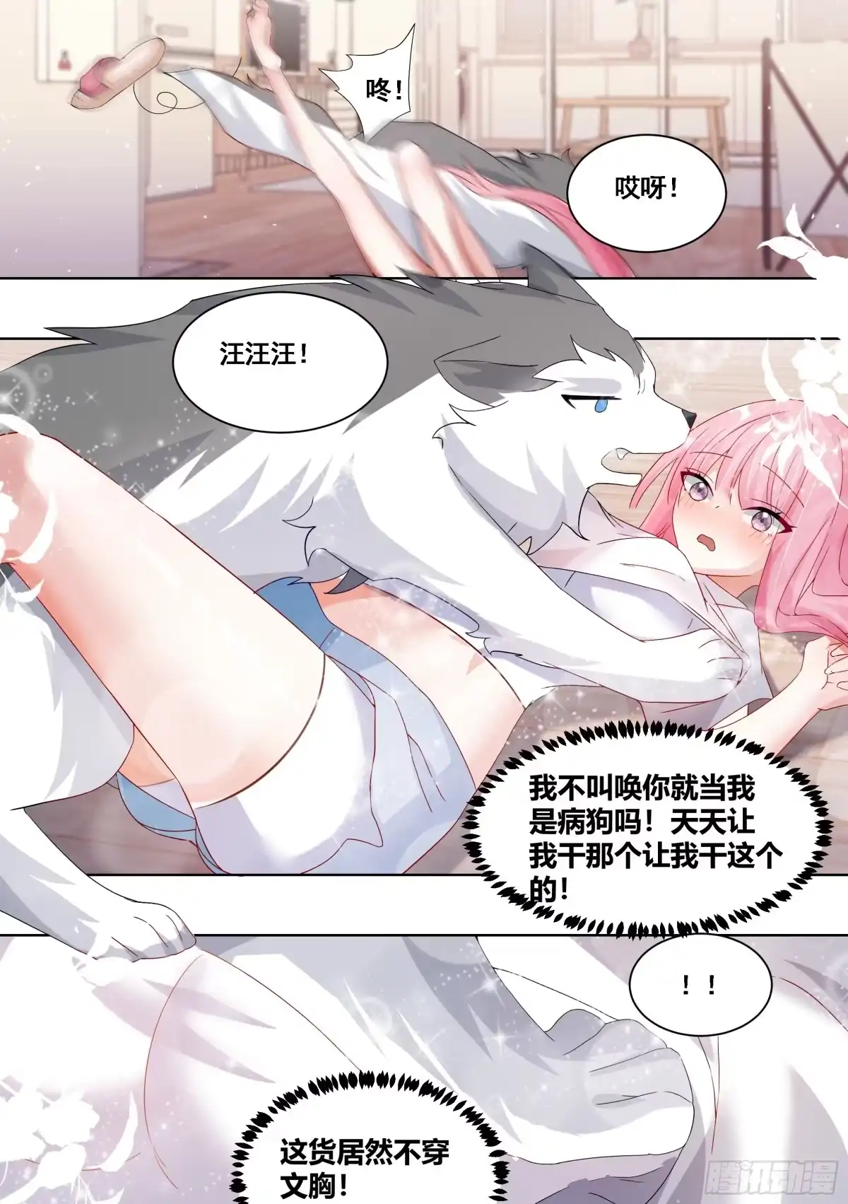 《直播：女神家的哈士奇天秀》177-眼福…… 第5页
