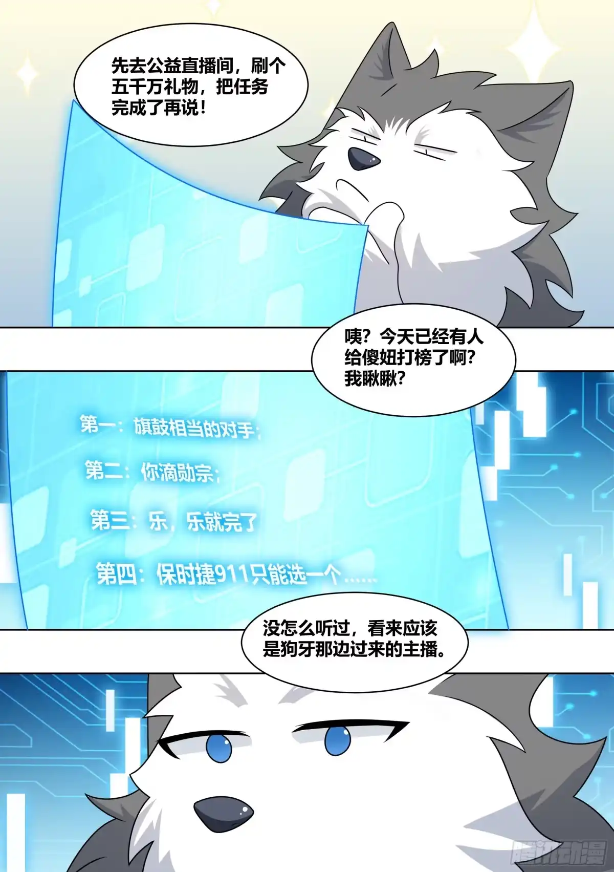 《直播：女神家的哈士奇天秀》221-碟中谍 第5页
