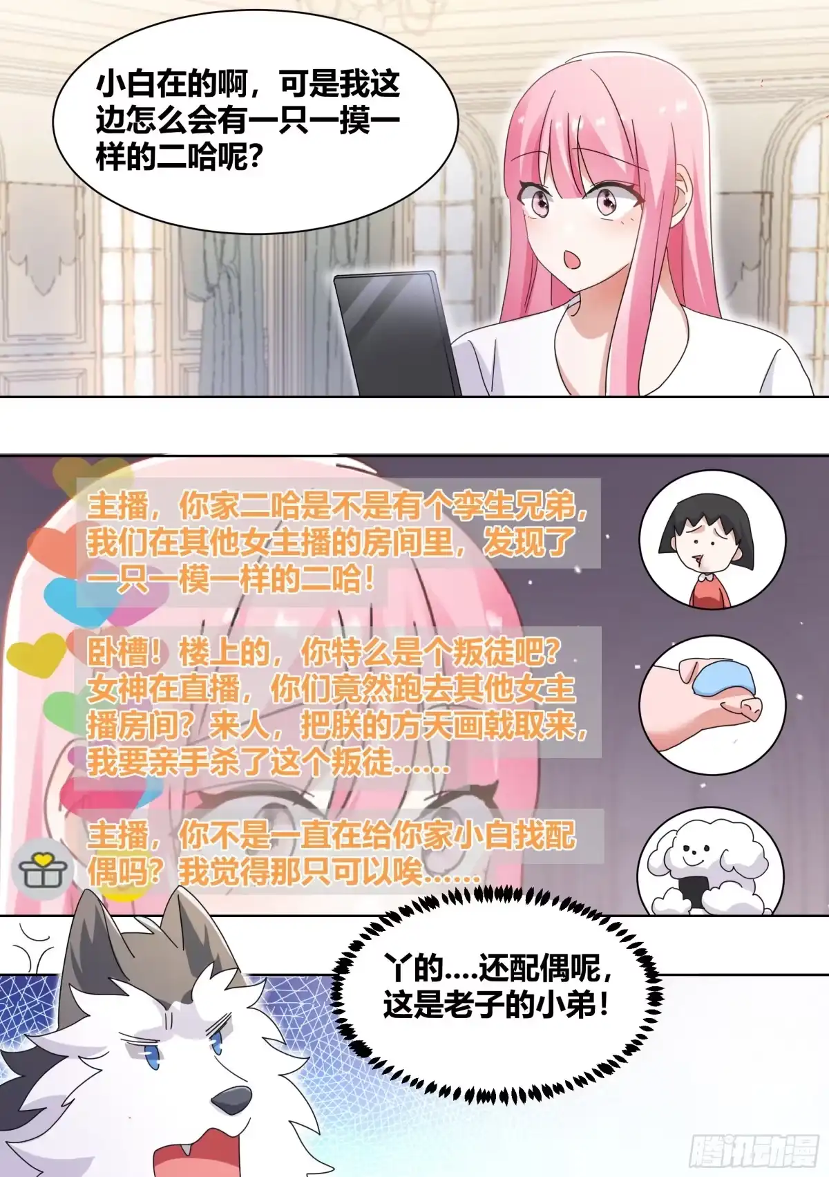《直播：女神家的哈士奇天秀》269-敢伤我的人！ 第10页
