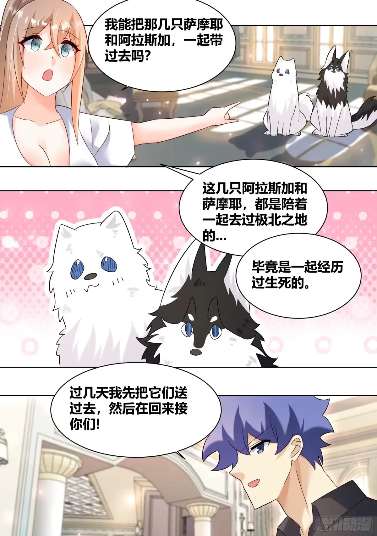 《直播：女神家的哈士奇天秀》399-不留下来吃完饭吗 第3页