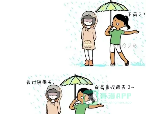 《制冷少女的日常》雨天 第1页