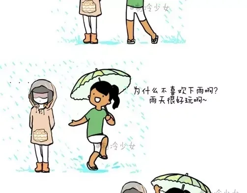 《制冷少女的日常》雨天 第2页
