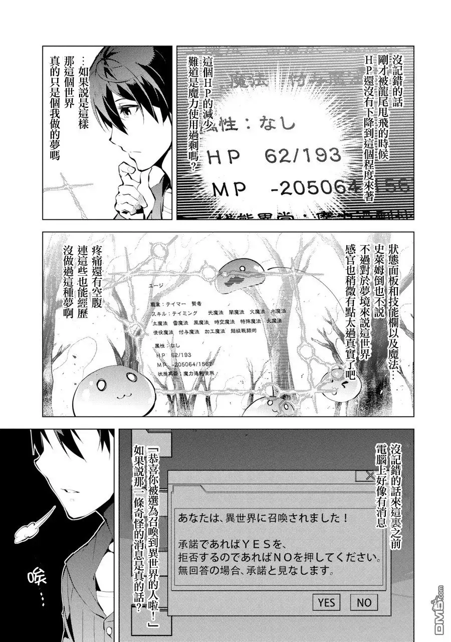 《转生贤者的异世界生活~取得副职业并成为世界最强》第1话 被送往异世界、与史莱姆的初次邂逅 第35页