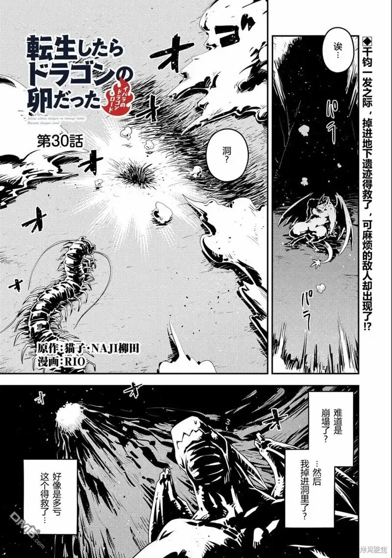 《转生之后的我变成了龙蛋~目标乃是世界最强~》第30话 第1页