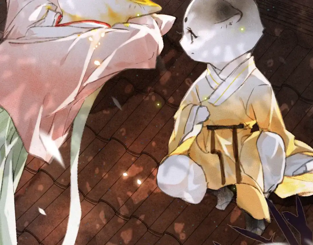 《紫禁·御喵房》第7话 月下卧谈 第55页