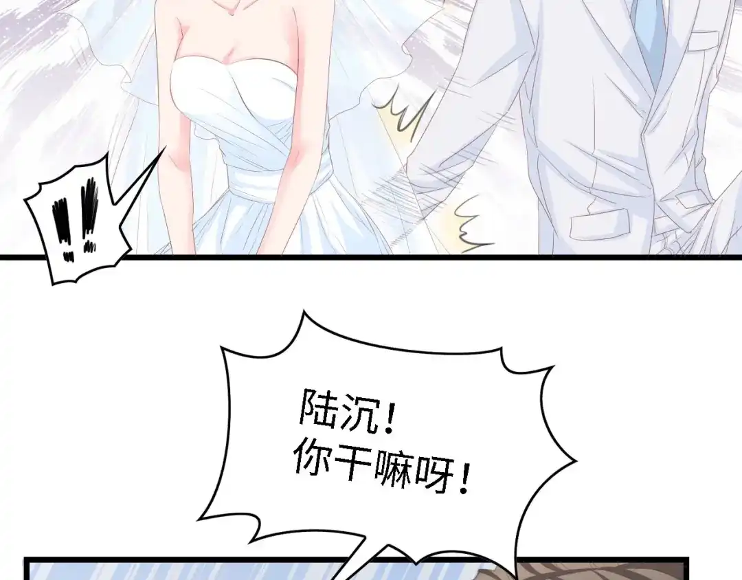 《总裁大人的双面娇妻》第19话 试婚纱的亲密 第44页