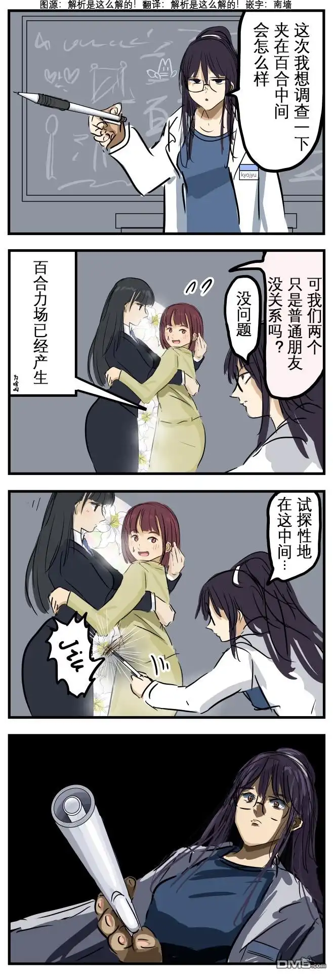《カコミスル老师四格合集》实验 第1页