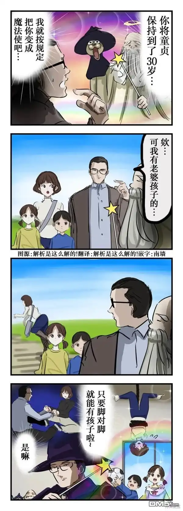 《カコミスル老师四格合集》魔法使 第1页