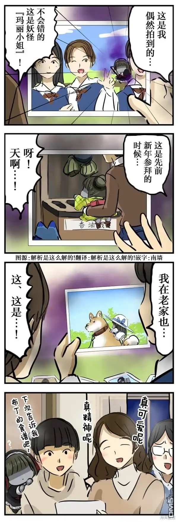 《カコミスル老师四格合集》照片与玛丽小姐 第1页